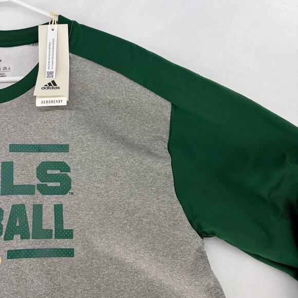 NWT Men's adidas USF Bulls Football Aeroready Long Sleeve Pullover Sweatshirt XL - Picture 7 of 14